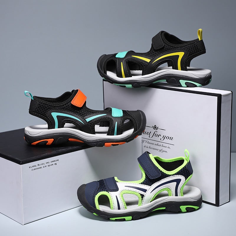 2024 High Elastic Soft Bottom Children'S Sandals Summer Outdoor Open Toe Sandals For Men And Women - Image 2